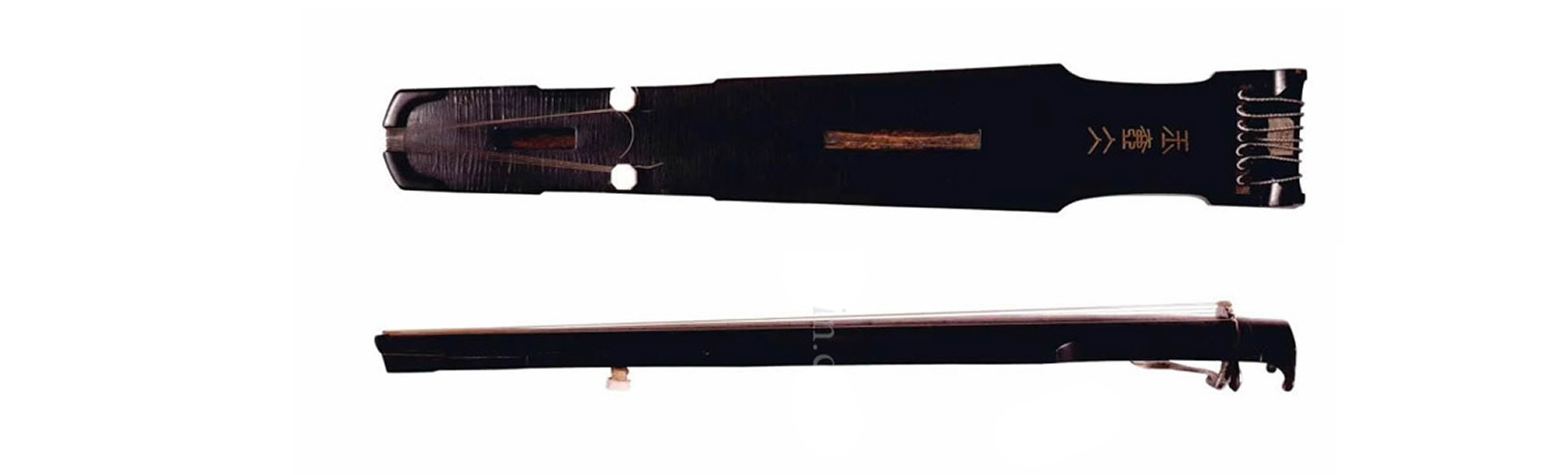 Traditional handmade guqin crafting
